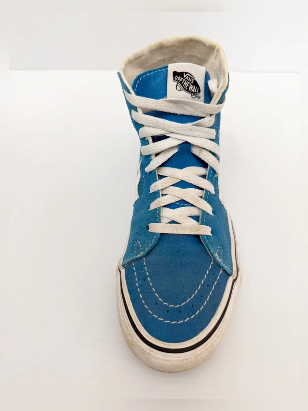Vans Sk8-Hi Tapered Color Theory sneakers in the Mediterranean Blue